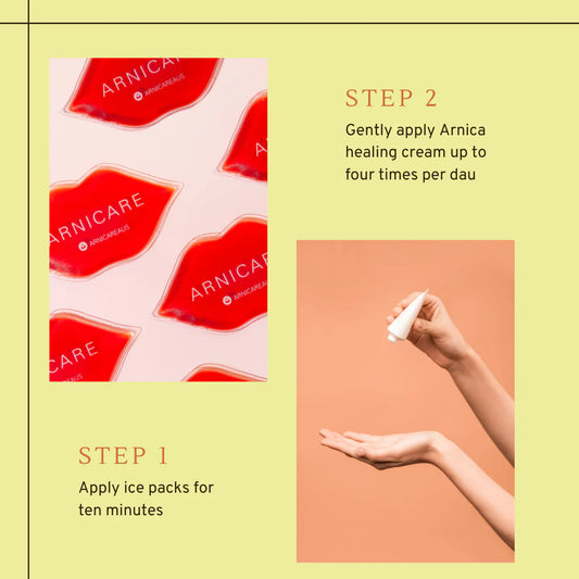 Two step PDO thread aftercare by Arnicare
