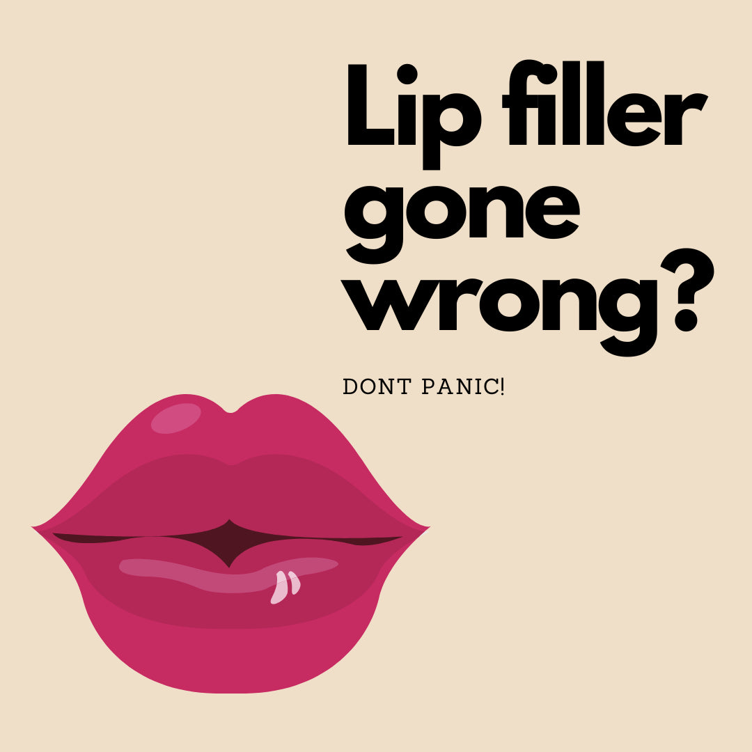 Lip filler gone wrong?