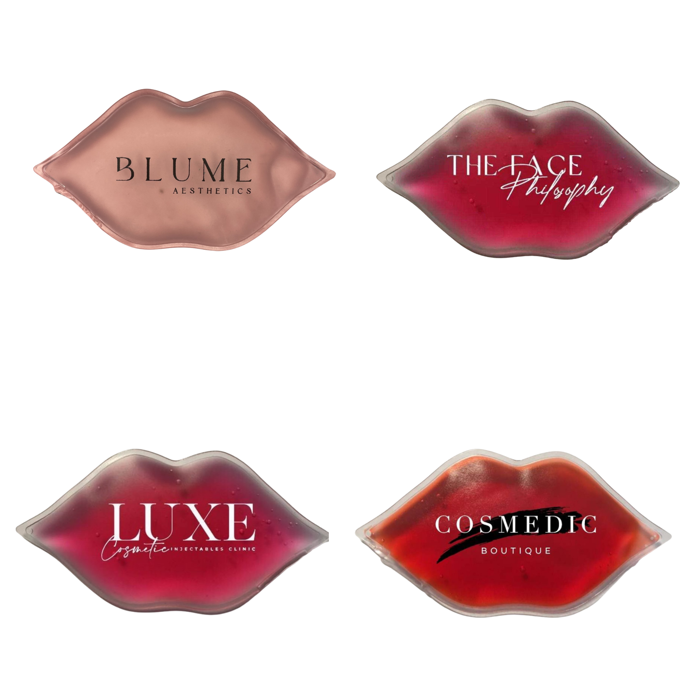 Custom Lip Shaped Ice Packs (250 units)
