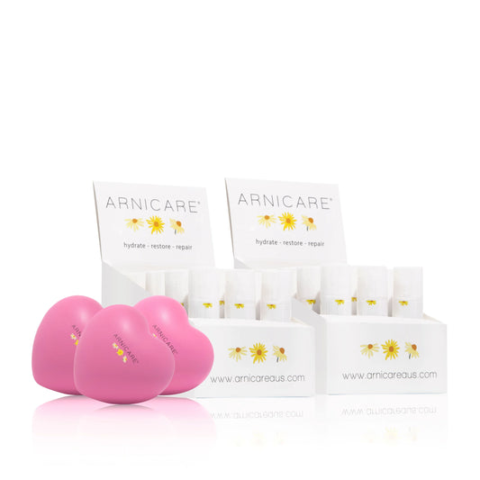 Arnica Lip Balm and Stress Ball Combo